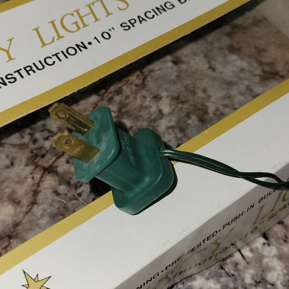 Vintage | Santa Bear Blow Mold String Lights